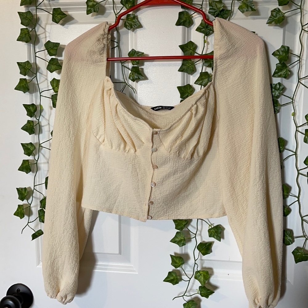 Long sleeve blouse